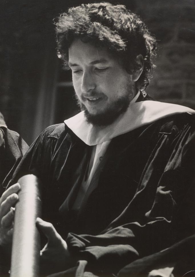Bob Dylan's Honorary Princeton University Degree | Mudd ...