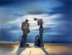 Dali, Archeological Reminiscence of Millet’s “Angelus”, 1935