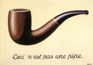 Magritte, This is Not a Pipe, 1929