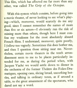 Excerpt from André Breton's Nadja.