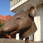 Rat sculpture