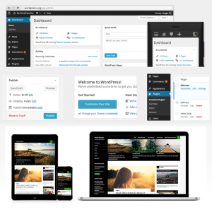 Wordpress 3.8 admin interface