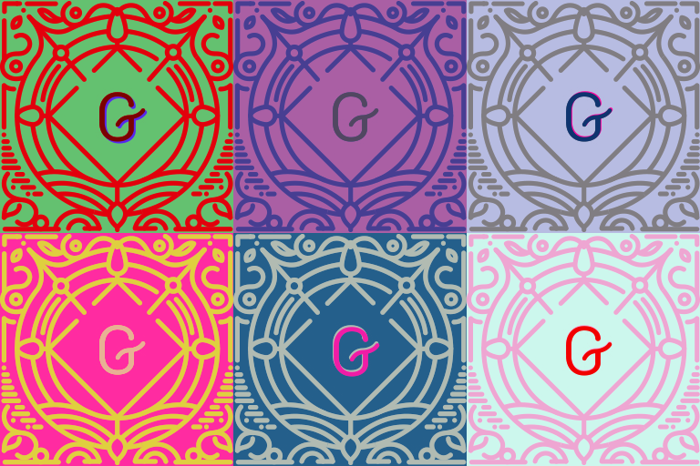 Warhol-style version of the Gutenberg logo