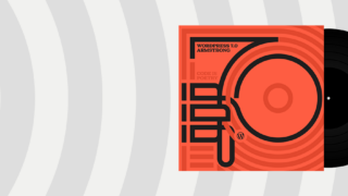 abstract representation of 7.0 with record album